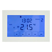 Radiant Premium Glass Horizontal Digital Floor Heating Thermostat