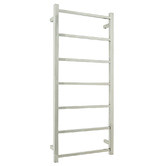 Radiant Non-Heated 500 x 1130mm Square Polished Chrome Ladder Towel Rail