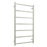 Radiant Non-Heated 500 x 1130mm Mirror Polished 7 Bar Towel Rail