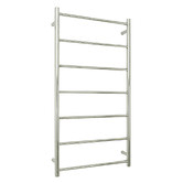 Radiant Mirror Polished 7 Bar Round Towel Rail
