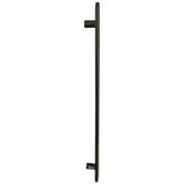 Radiant 900mm Single Heated Vertical Towel Bar