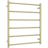 Radiant Non-Heated 700 x 830mm Light Gold Ladder Towel Rail