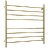 Radiant 750 x 750mm Light Gold Stainless Steel Heated Towel Rail
