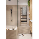 Radiant 430 x 1100mm Round Heated Towel Rail