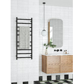 Radiant 430 x 1100mm Round Heated Towel Rail