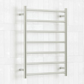 Radiant 600 x 800mm Low Voltage Round Heated Towel Rail