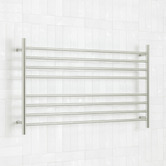 Radiant 1300 x 750mm Round Heated Towel Rail