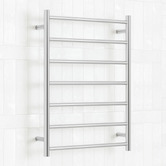 Radiant 600 x 800mm Round Heated Towel Rail