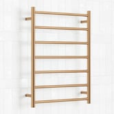 Radiant 600 x 800mm Round Heated Towel Rail