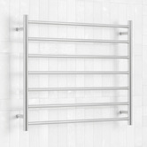 Radiant 900 x 750mm Round Heated Towel Rail