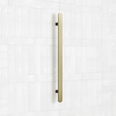 Radiant 900mm Single Heated Vertical Towel Bar