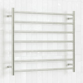 Radiant 900 x 750mm Round Heated Towel Rail