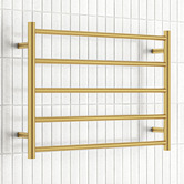 Radiant 750 x 550mm Round Heated Towel Rail