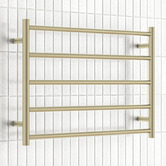 Radiant 750 x 550mm Round Heated Towel Rail
