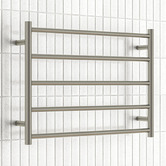 Radiant 750 x 550mm Round Heated Towel Rail