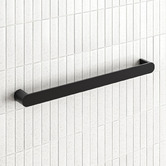 Radiant Flat-Faced 800mm Single Heated Towel Rail