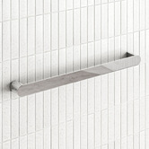 Radiant Flat-Faced 800mm Single Heated Towel Rail