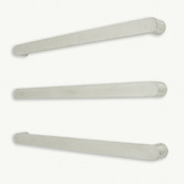 Radiant Flat-Faced 800mm Single Heated Towel Rail