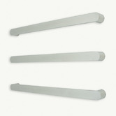 Radiant Flat-Faced 800mm Single Heated Towel Rail