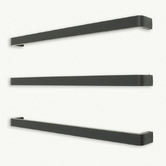 Radiant Rounded Edge 800mm Single Heated Towel Rail