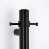 Radiant Round 950mm Heated Vertical Towel Rail