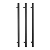 Radiant Round 950mm Heated Vertical Towel Rail