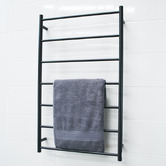 Radiant Non-Heated 700 x 1130mm 7 Bar Round Towel Rail