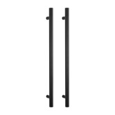 Radiant Round 950mm Heated Vertical Towel Rail