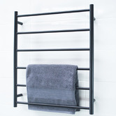 Radiant Non-Heated 700 x 830mm 6 Bar Round Ladder Towel Rail