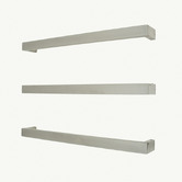 Radiant Square 650mm Single Heated Towel Rail