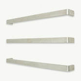 Radiant Rounded Edge 800mm Single Heated Towel Rail