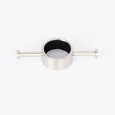 Radiant Round 950mm Heated Vertical Towel Rail