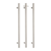 Radiant Round 950mm Heated Vertical Towel Rail