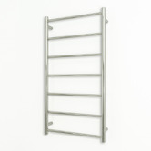Radiant Mirror Polished 7 Bar Round Towel Rail