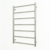 Radiant Non-Heated 700 x 1130mm 7 Bar Round Towel Rail