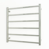 Radiant Non-Heated 800 x 830mm Polished Chrome Square Towel Rail