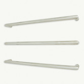 Radiant Round 800mm Single Heated Towel Rail