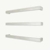 Radiant Square 650mm Single Heated Towel Rail