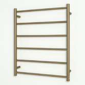 Radiant Non-Heated 700 x 830mm 6 Bar Round Ladder Towel Rail