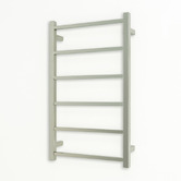 Radiant Non-Heated 500 x 830mm Polished 6 Bar Square Towel Rail