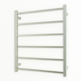 Radiant Non-Heated 700 x 830mm 6 Bar Square Towel Rail