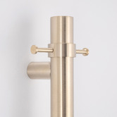 Radiant Vertical Heated Towel Rail Hook