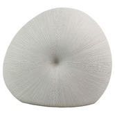 Living Green Decor White Mollusc Oceania Vase