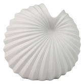 Living Green Decor White Spiral Oceania Vase