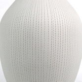 Living Green Decor White Myrtea Oceania Vase