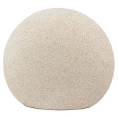 Living Green Decor White Sand Urchin Oceania Vase