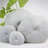 Living Green Decor Pinstripe Mollusc Oceania Vase