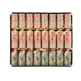 Crackers for Bonbons Red Flower Hand Made Christmas Crackers