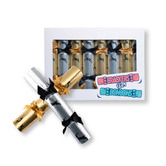 Crackers for Bonbons 8 Piece Reindeer Luxury Christmas Cracker Set