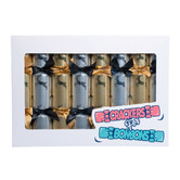 Crackers for Bonbons 8 Piece Reindeer Luxury Christmas Cracker Set